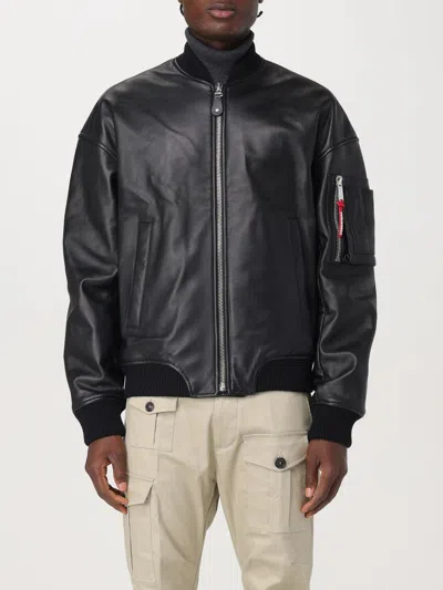 DSQUARED2 JACKET DSQUARED2 MEN COLOR BLACK,F79888002