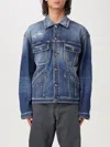 Dsquared2 Coat  Men Color Blue In Blau