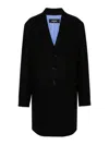 Dsquared2 Single-breasted Coat In Negro