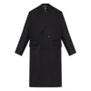 Dsquared2 Virgin Wool Double-breasted Coat