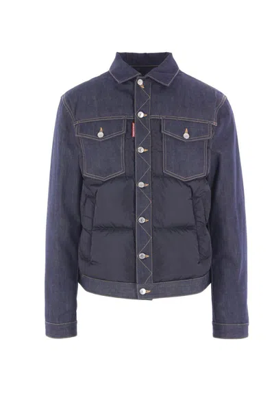 Dsquared2 Coats In Blue