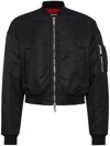 Shop Dsquared2 80s Nylon Jacket In Black