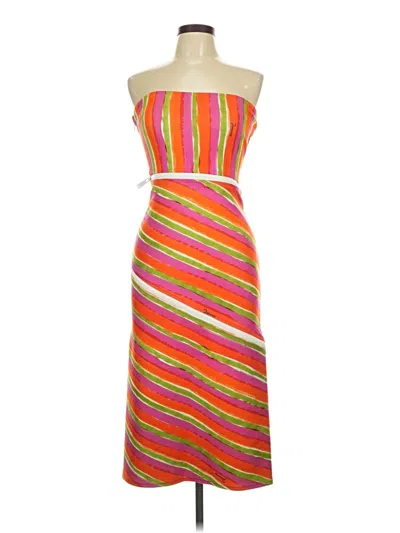 Dsquared2 Cocktail Dress In Orange