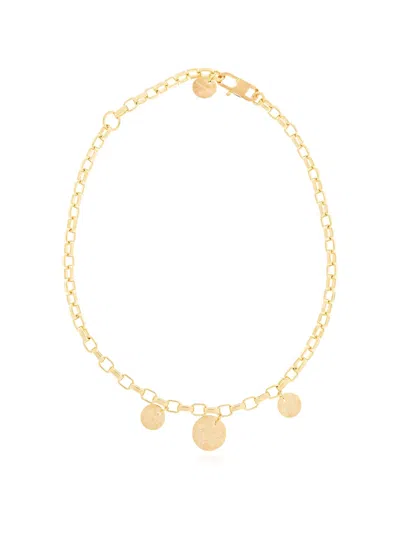 Dsquared2 Coin Pendant Necklace In Gold