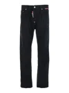 Dsquared2 Dsquared Black Denim Dsquared X Magliano Protesta 642 Jeans In Black