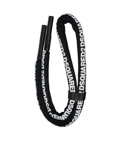 Dsquared2 Collana Logo In Black