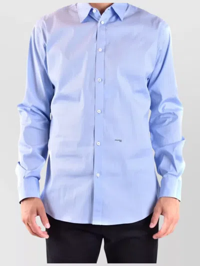 DSQUARED2 COLLARED SHIRT BUTTON-DOWN LONG SLEEVES