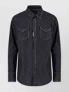 Dsquared2 Collared Shirt With Pockets And Long Sleeves In Multi