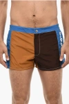 Dsquared2 Logoed Color Block Swim Shorts