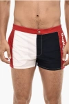 Dsquared2 Color Block Swim Shorts With Side Logo Grösse 48
