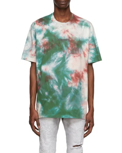 Dsquared2 Colorful Tie-dyed T-shirt