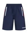 Dsquared2 Colour-block Deck Shorts In Blue