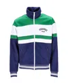 Dsquared2 Colour-block Logo-print Bomber Jacket In Blue