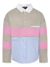 Dsquared2 Colour-block Polo Shirt In Brown