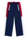 Dsquared2 Colour-block Trousers In Blue