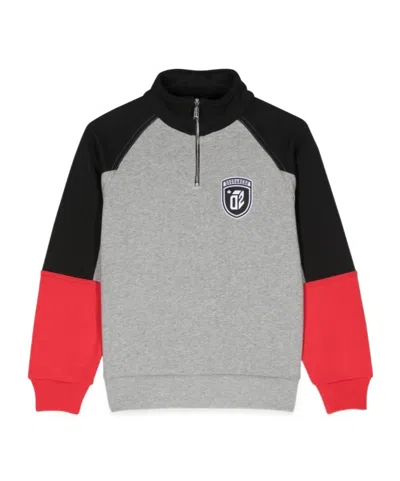 Dsquared2 Colourblock Sweatshirt In Gray