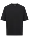 Dsquared2 Compact Cotton Jersey T-shirt In Black