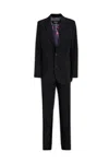 Dsquared2 Manhattan Slouch Suit Wool Blend In 900