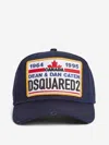 Dsquared2 Logo-patch Adjustable Cap In Blue