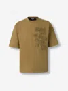 Dsquared2 Contemporary Design T-shirt In Brown