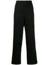 Dsquared2 Contrasting Logo Track Pants In Black