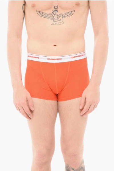 Dsquared2 Contrasting Logoed Band Trunk Boxer