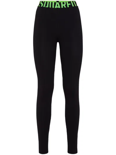 Dsquared2 Leggings Mit Kontrastdetails In Schwarz