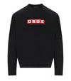 Dsquared2 Cool Fit Black Sweatshirt In Black
