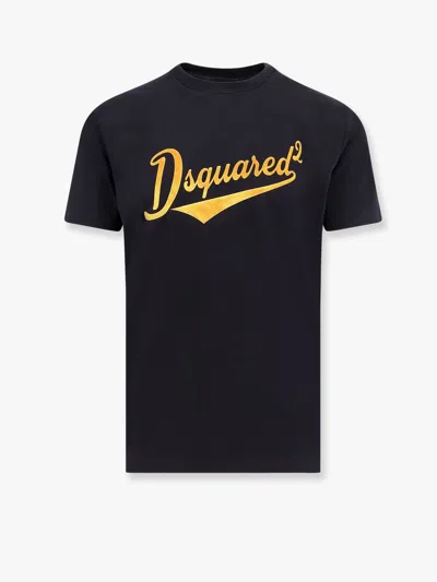 DSQUARED2 COOL FIT COTTON T-SHIRT WITH LOGO PRINT