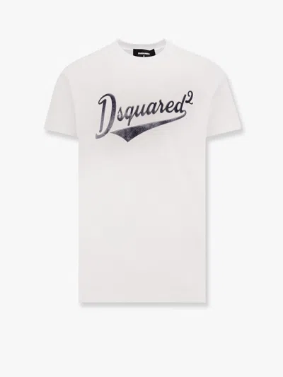 DSQUARED2 COOL FIT COTTON T-SHIRT WITH LOGO PRINT