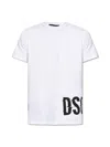Dsquared2 Cool Fit Dsq2 Logo T-shirt In White
