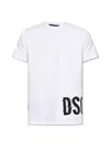 Dsquared2 Cool Fit Dsq2 Logo T-shirt In White