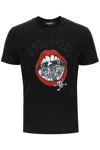 DSQUARED2 COOL FIT EMBROIDERED TEE