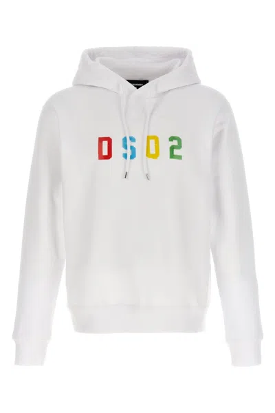Dsquared2 White Cpppne Sweatshirt