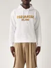 Dsquared2 Cool Fit Hoodie Sweatshirt In White