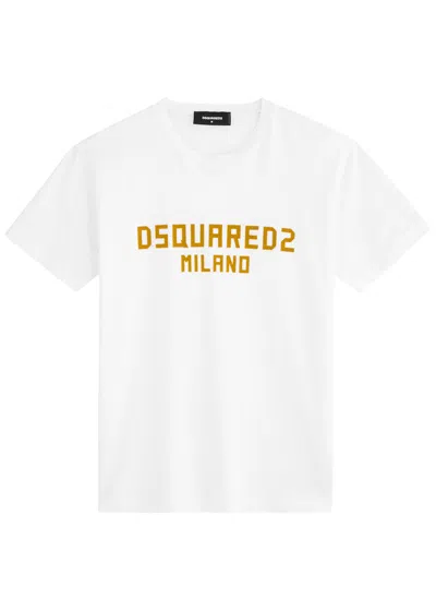 DSQUARED2 DSQUARED2 COOL FIT LOGO COTTON T-SHIRT