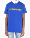 Dsquared2 Cool Fit Logo Printed T-shirt In Blue