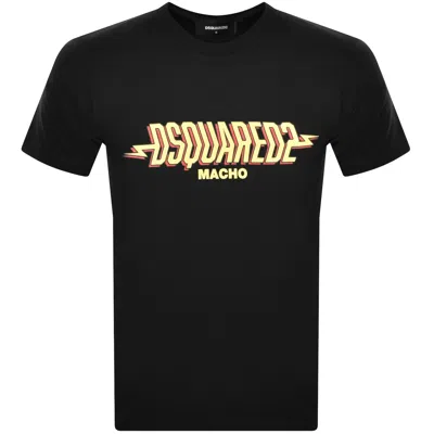 DSQUARED2 DSQUARED2 COOL FIT LOGO T SHIRT BLACK