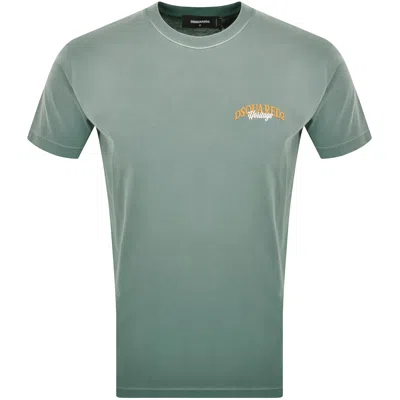 Dsquared2 Cool Fit Logo T Shirt Green