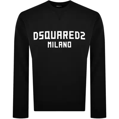 Dsquared2 Cool Fit Milano Sweatshirt Black