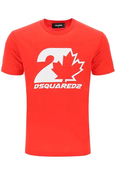 DSQUARED2 COOL FIT PRINTED T-SHIRT