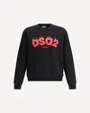Dsquared2 Man Sweatshirt Black Size L Cotton