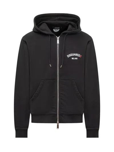 Dsquared2 Cool Fit Sweatshirt In Black
