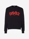 Dsquared2 Man Sweatshirt Black Size L Cotton In Black