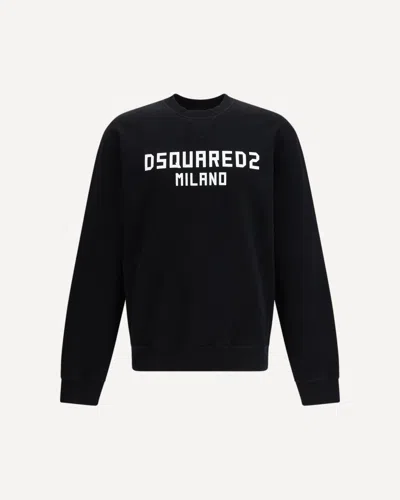 Dsquared2 Cool Fit Sweatshirt In Black