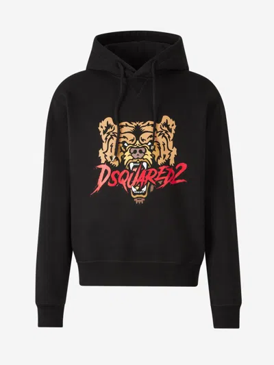 Dsquared2 Cool Fit Sweatshirt In Black