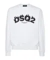 Dsquared2 Cool Fit Sweatshirt In White