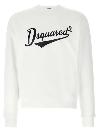 Dsquared2 'cool Fit' Sweatshirt In White