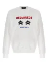Dsquared2 Dsquared Classic Logo Sweatshirt For Men In White