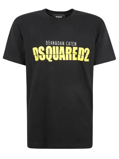 Dsquared2 Cool Fit Printed Logo T-shirt In Red